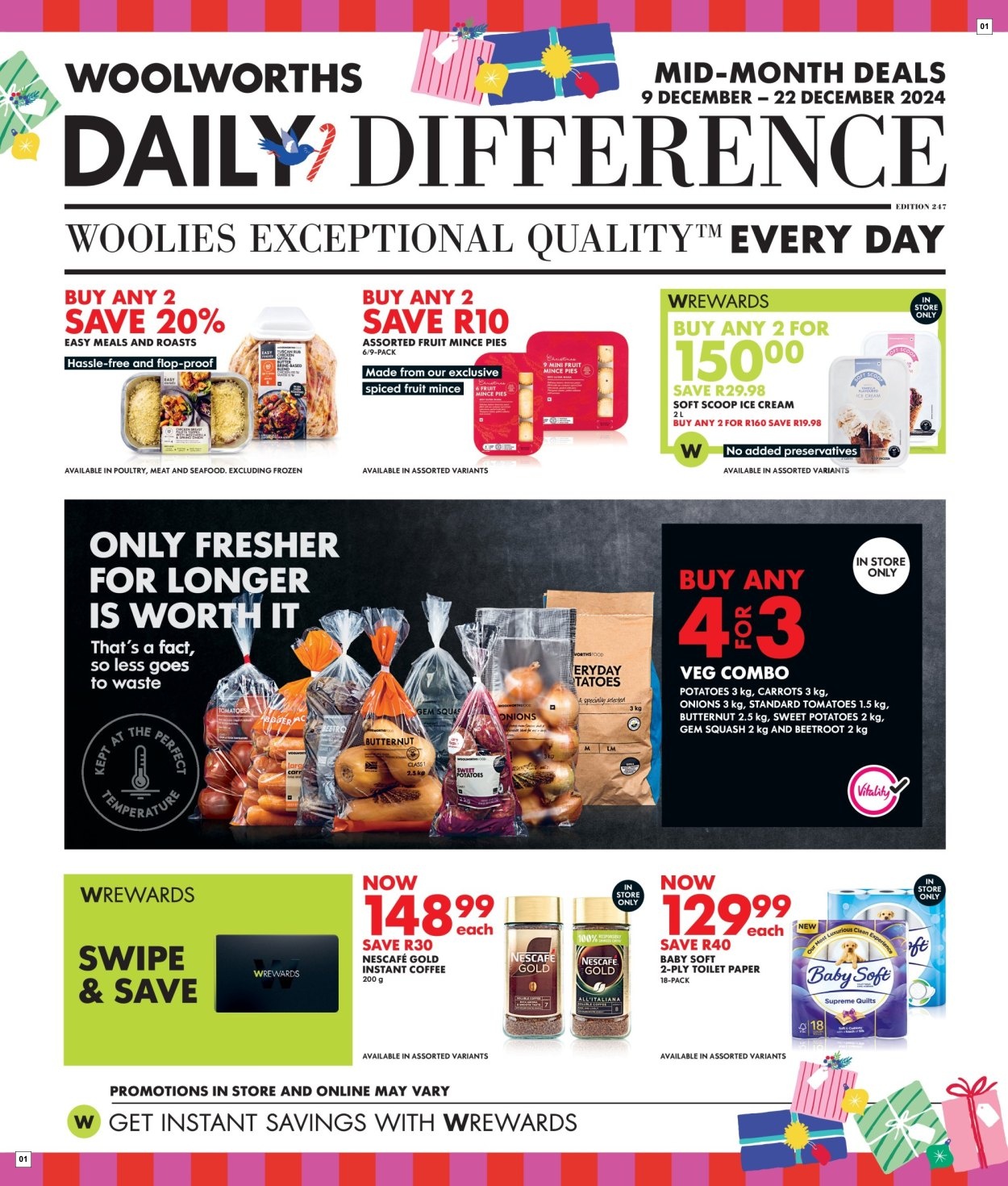 Woolworths Daily Difference