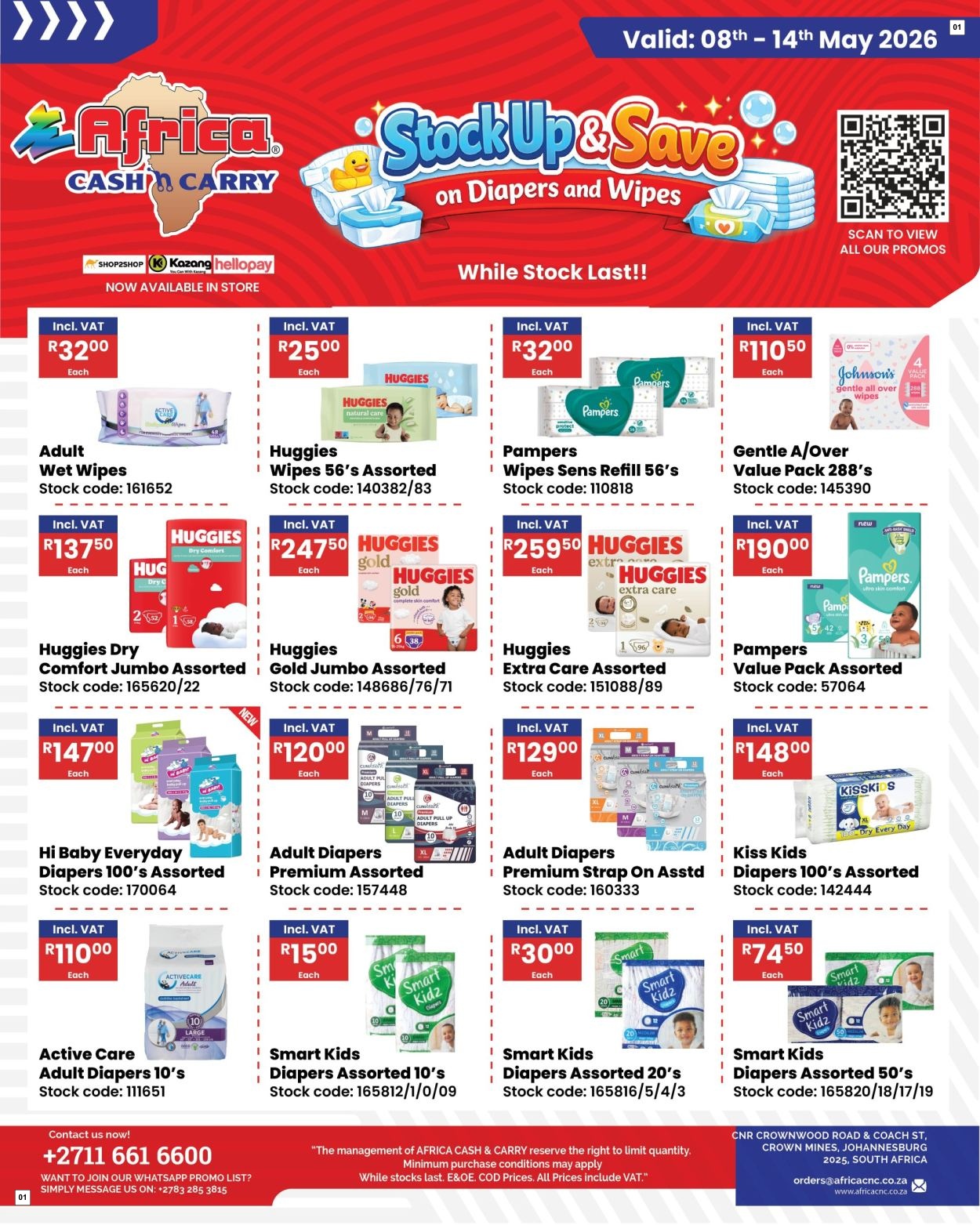 Africa Cash & Carry Catalogue - Saturday Promo