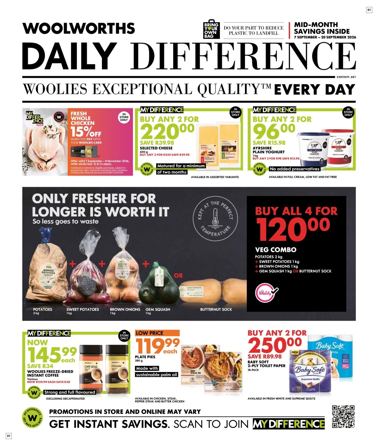 Woolworths Daily Difference