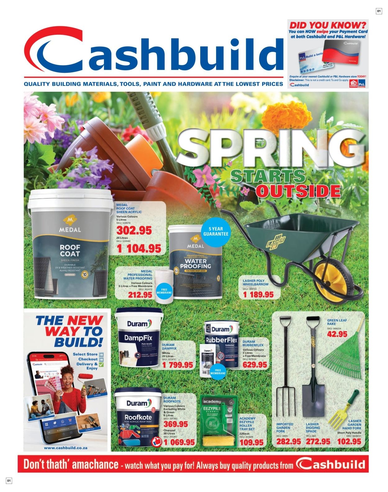 Cashbuild Specials 21 Sept - 18 Oct