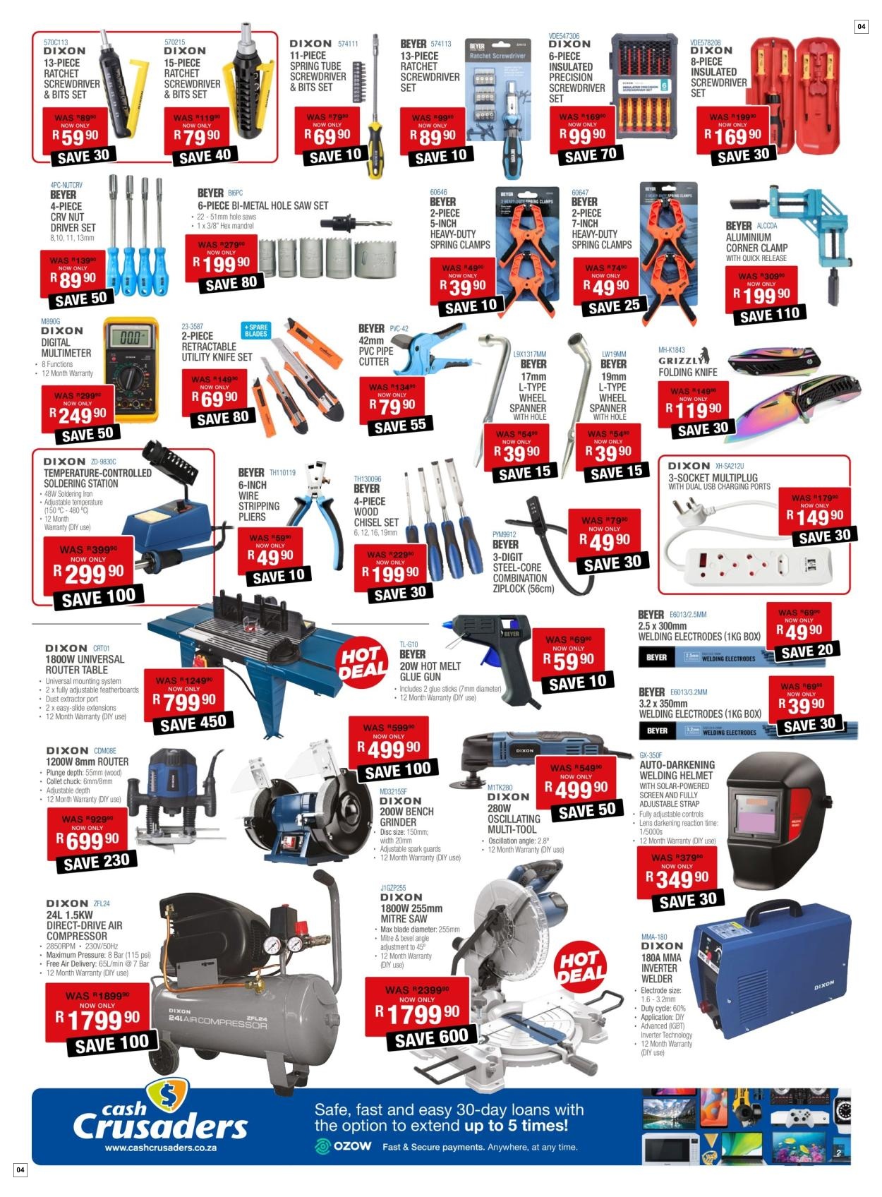 Cash Crusaders Specials 27 Jun - 01 Sept - Page 4