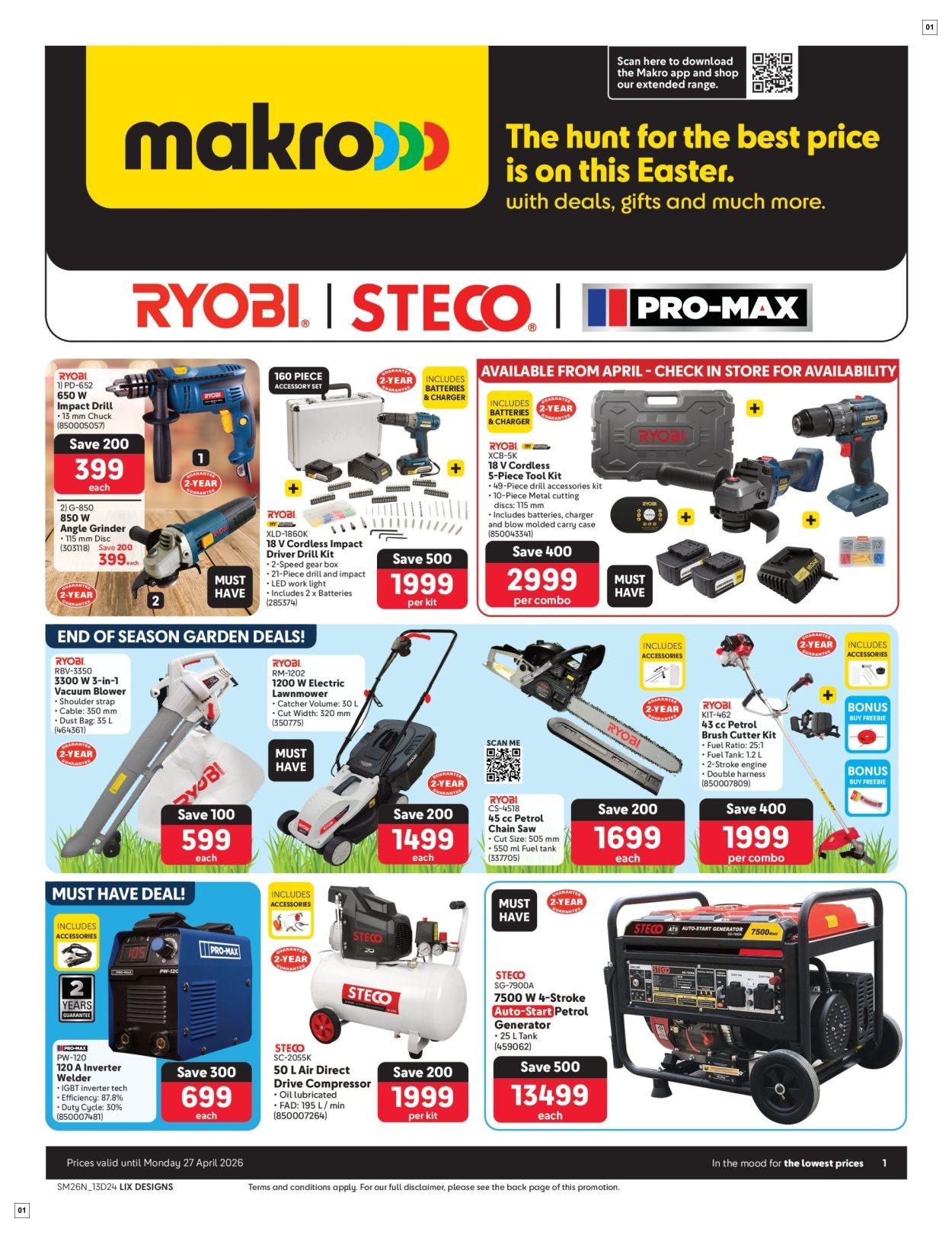 Makro Specials 14 Apr - 27 Apr