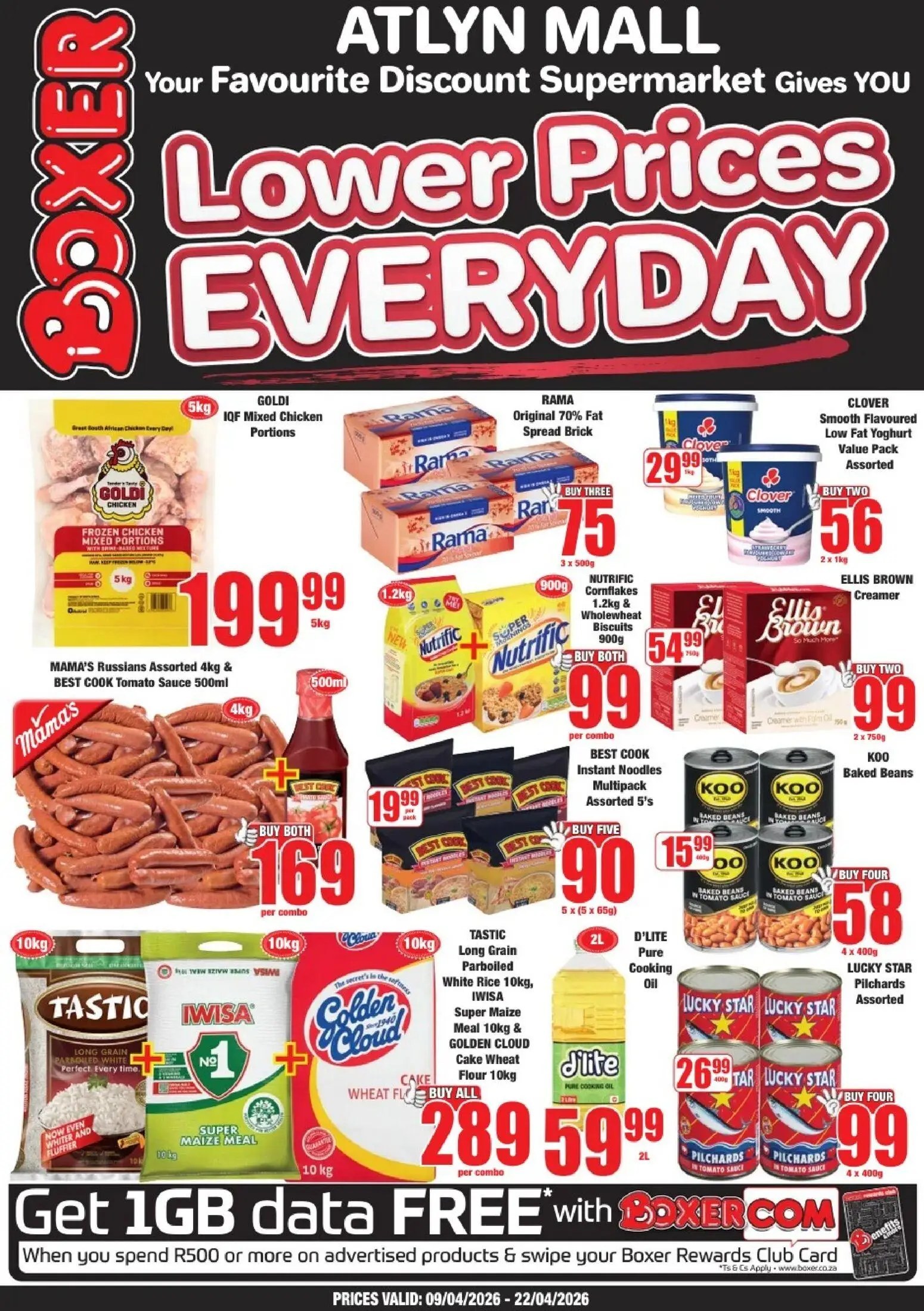 Boxer Gauteng Atlyn Mall Specials