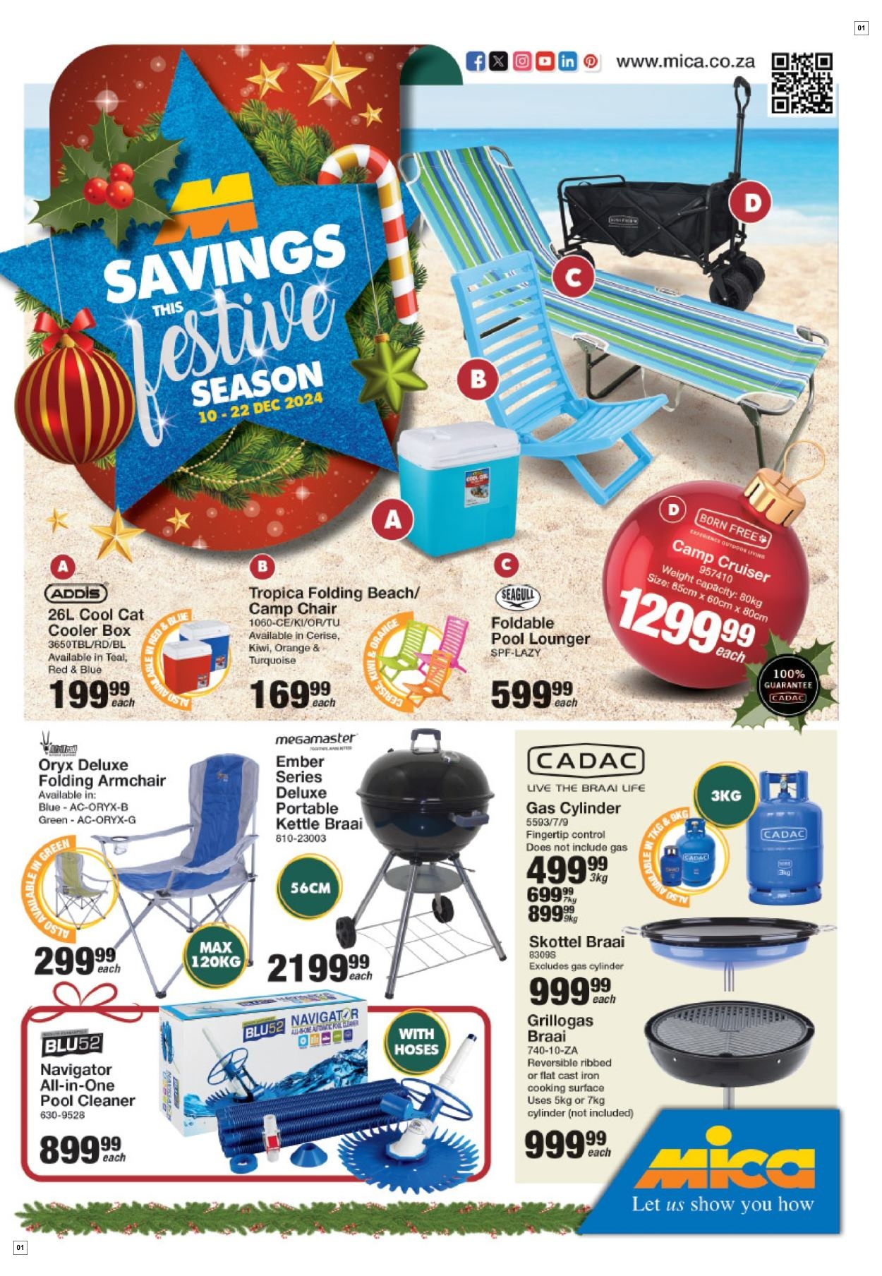 Mica Specials 10 Dec - 22 Dec