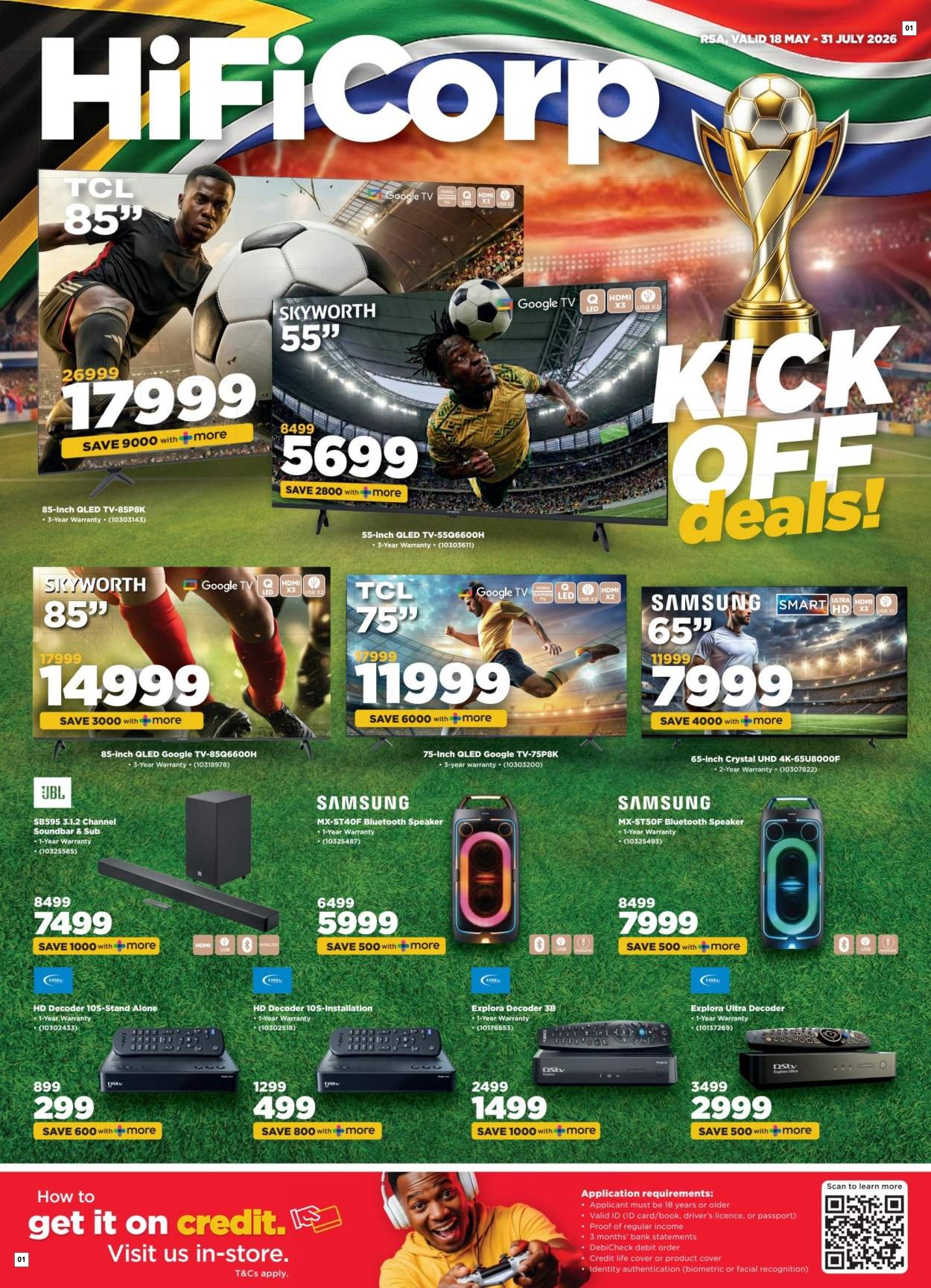 HiFi Corp Specials 18 May - 31 Jul