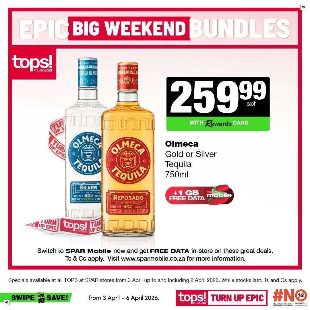 Tops At Spar Specials 03 Apr - 06 Apr - Page 5