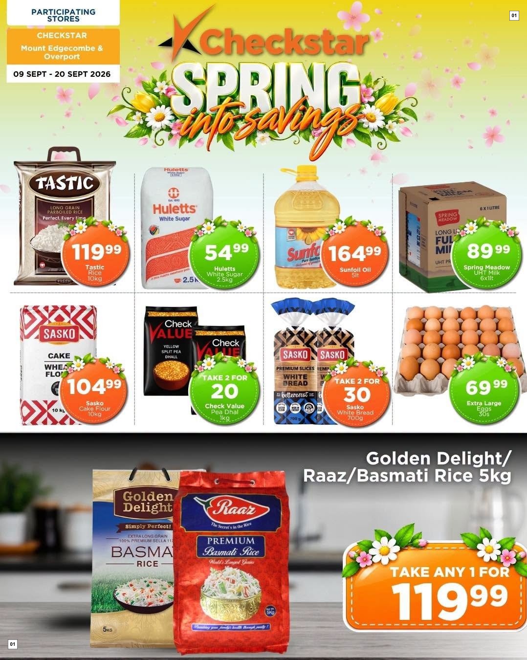 Checkstar Specials 09 Sept - 20 Sept
