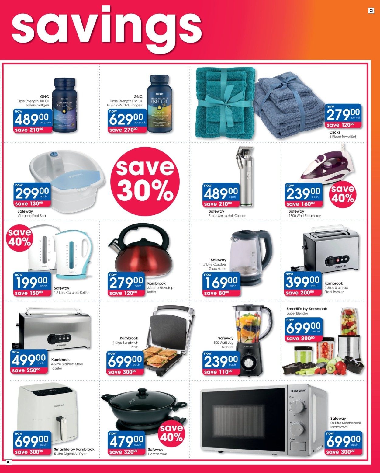 Clicks Specials 08 Oct - 22 Oct - Page 3
