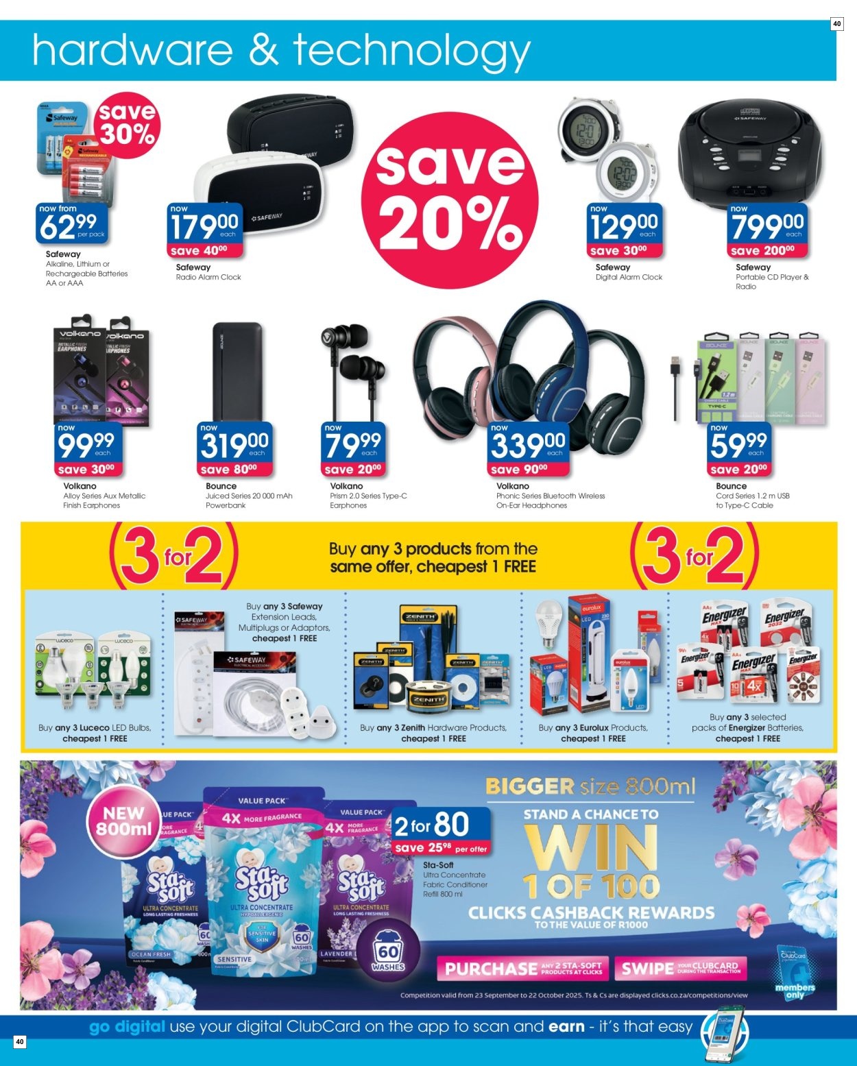 Clicks Specials 08 Oct - 22 Oct - Page 40