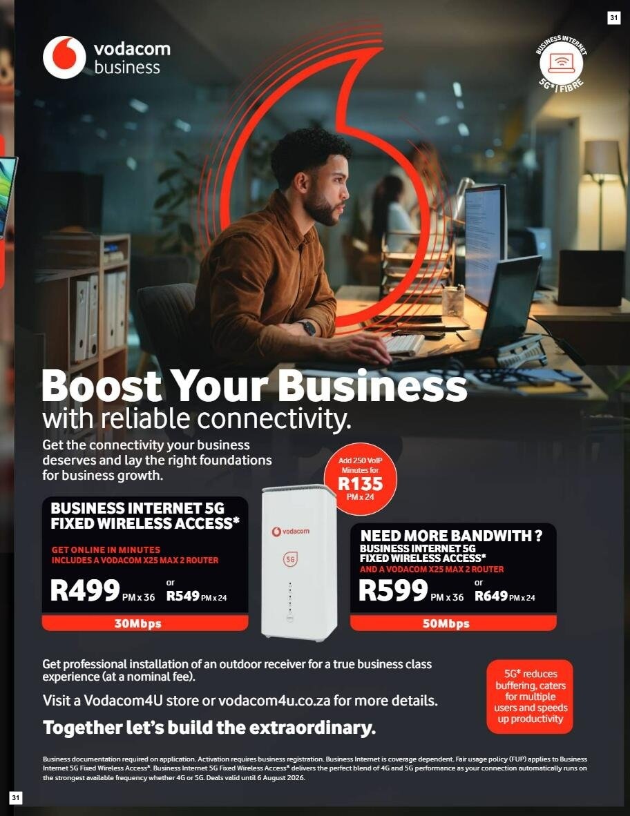 Vodacom Specials 07 Jul - 06 Aug - Page 31