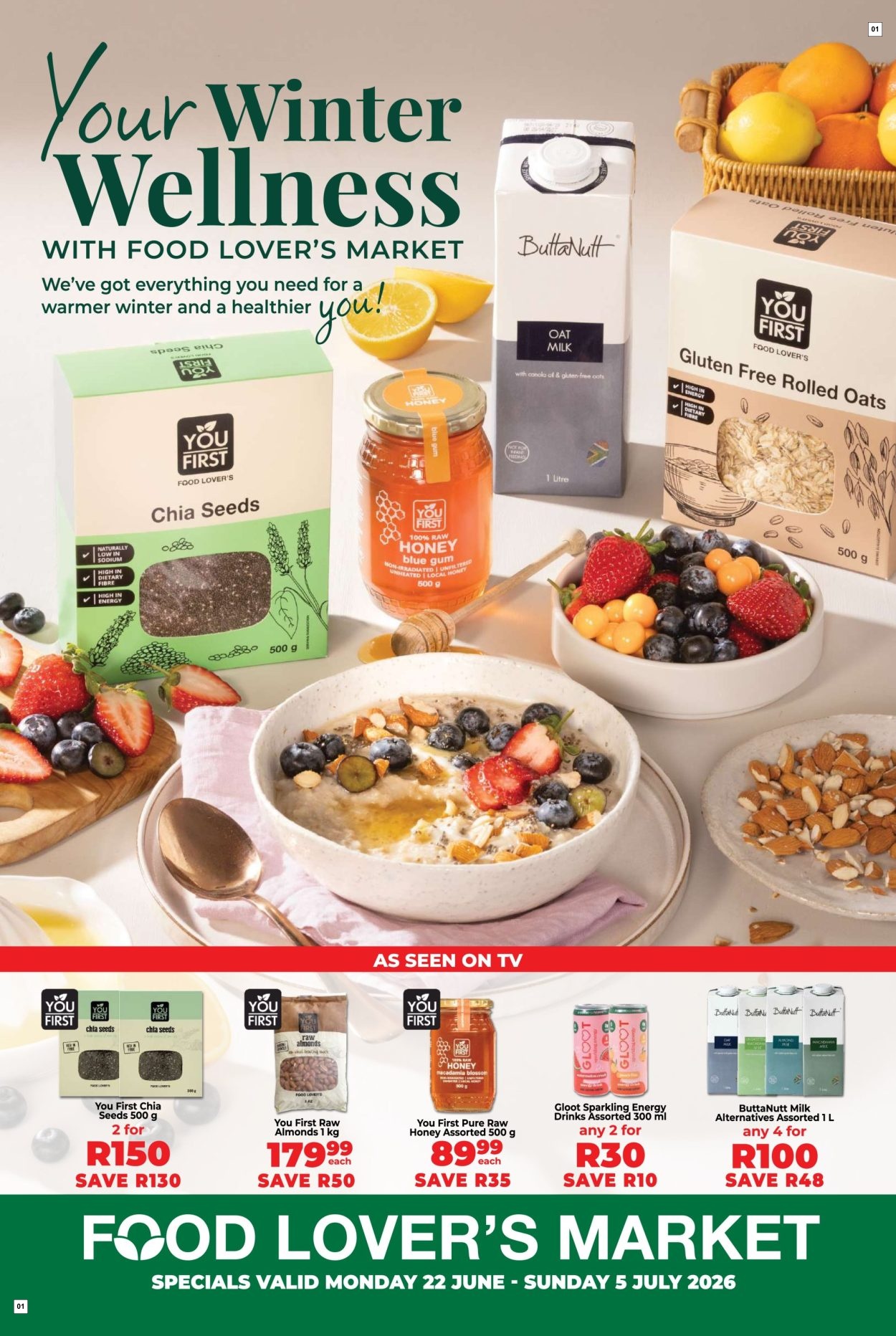 Food Lover's Market Specials - - No Longer Valid