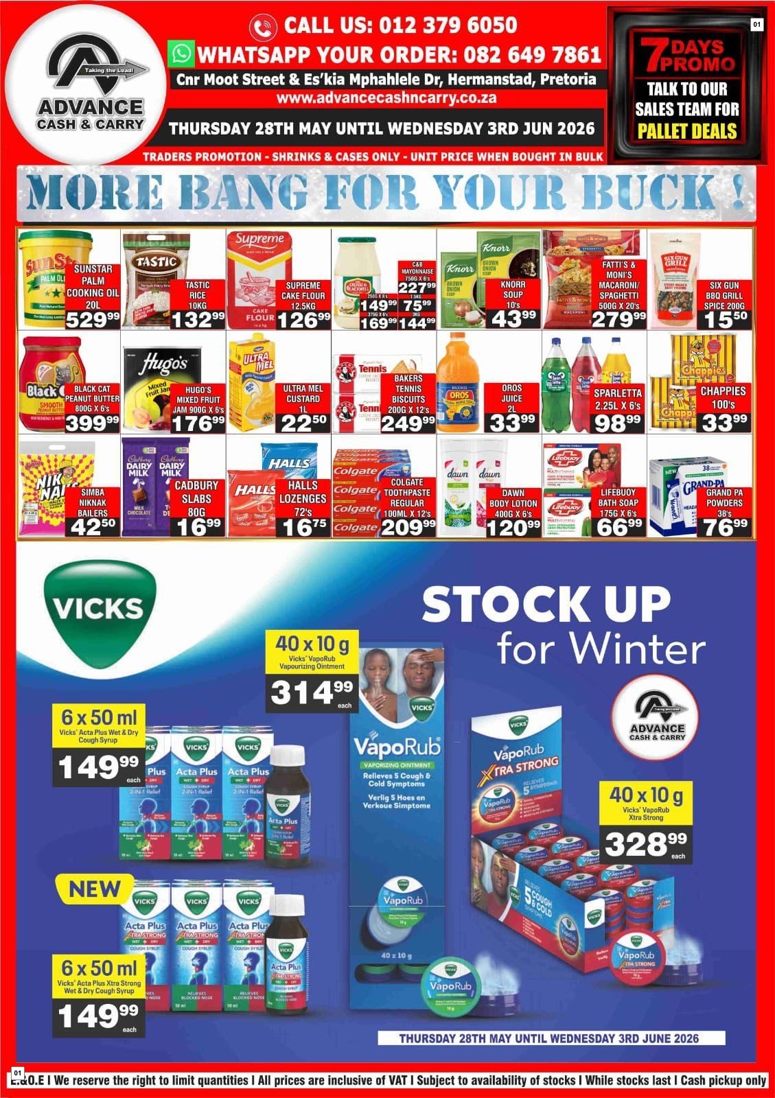 Advance Cash & Carry Catalogue - More Bang for Your Buck!