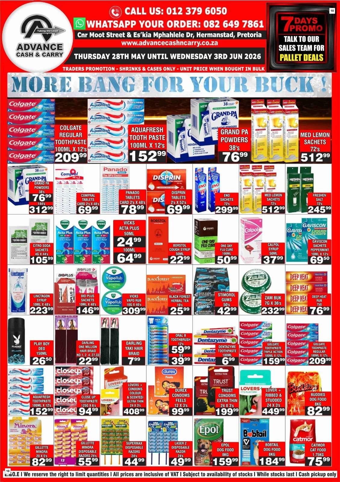 Advance Cash & Carry Catalogue - More Bang for Your Buck! - Page 10