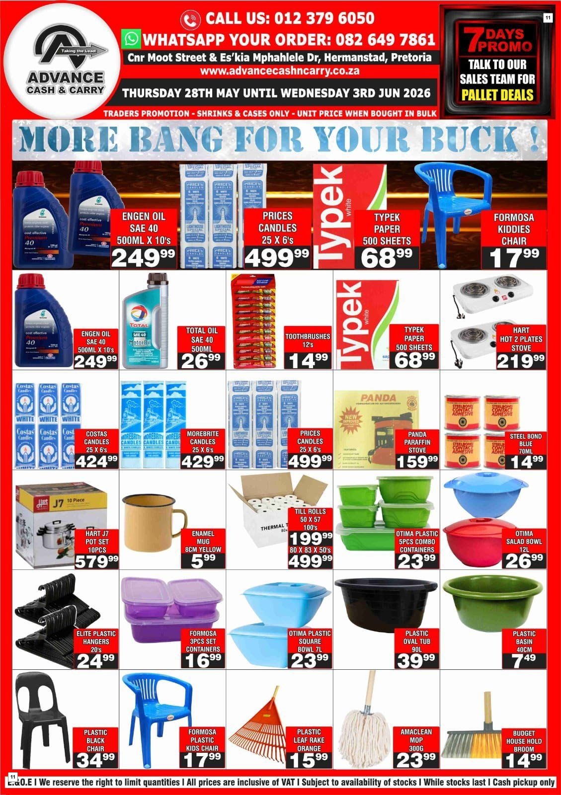 Advance Cash & Carry Catalogue - More Bang for Your Buck! - Page 11