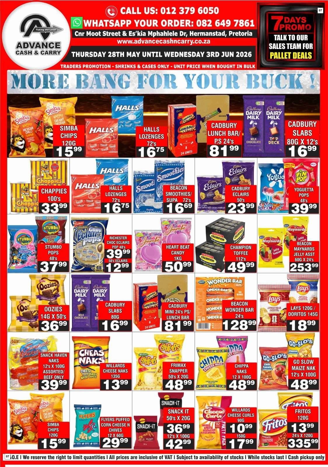 Advance Cash & Carry Catalogue - More Bang for Your Buck! - Page 7
