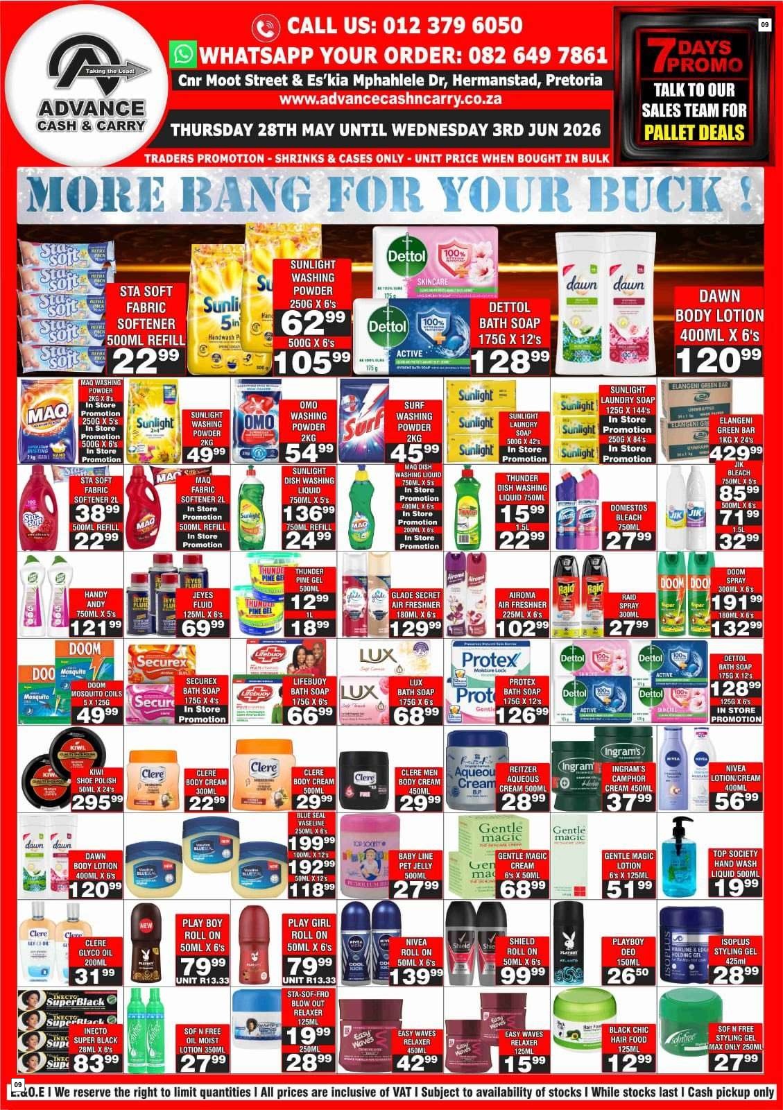 Advance Cash & Carry Catalogue - More Bang for Your Buck! - Page 9