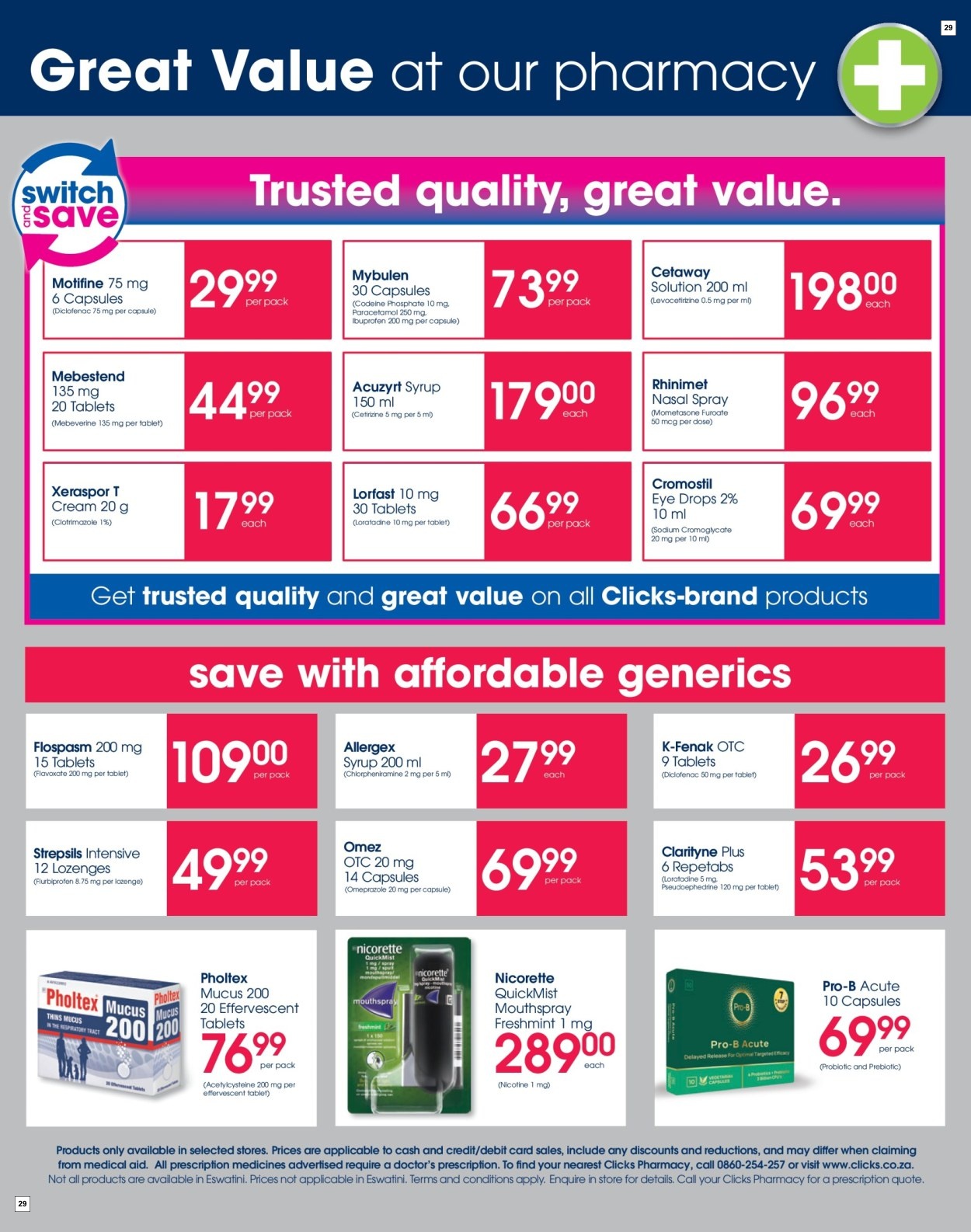 Clicks Specials 27 Dec - 15 Jan - Page 29