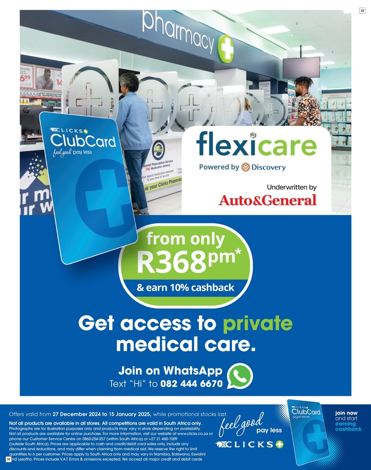 Clicks Specials 27 Dec - 15 Jan - Page 32