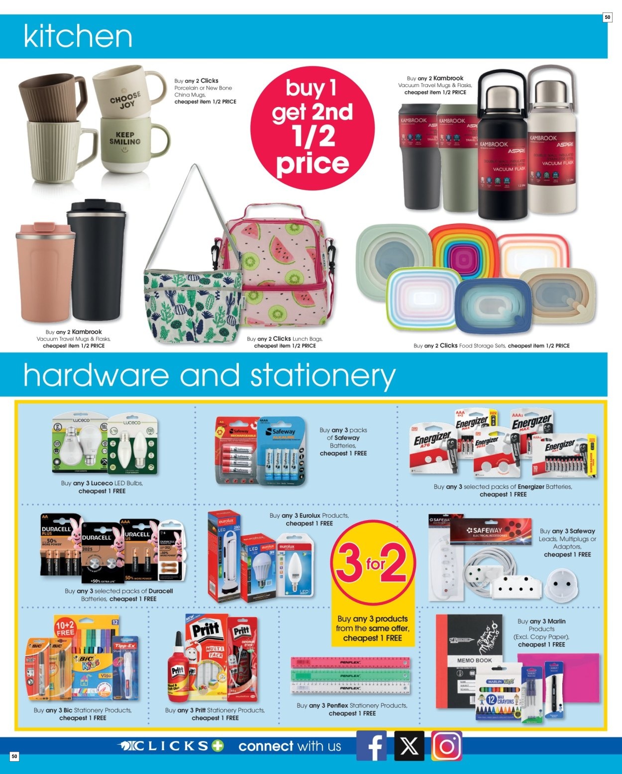 Clicks Specials 23 Jul - 10 Aug - Page 50