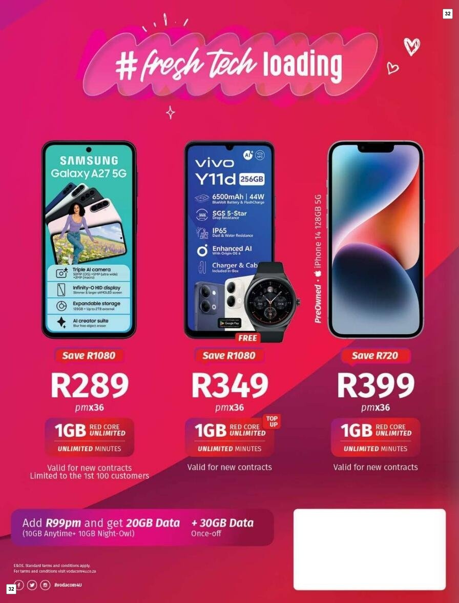 Vodacom Specials 07 Oct - 02 Nov - Page 32