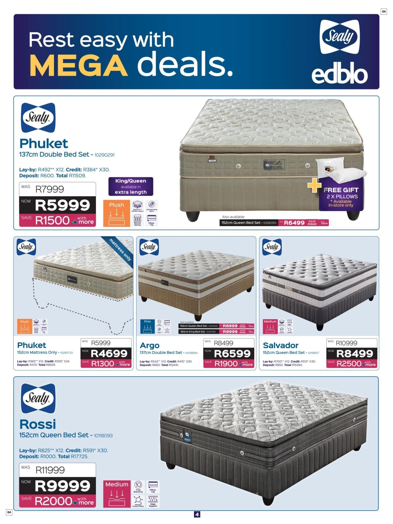 Sleepmasters Specials 16 Jul - 19 Aug - Page 4