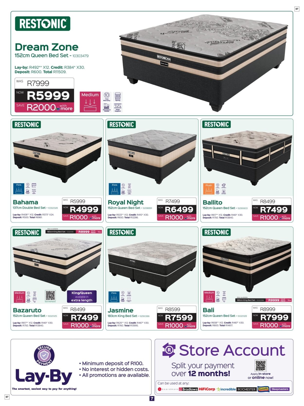 Sleepmasters Specials 16 Jul - 19 Aug - Page 7