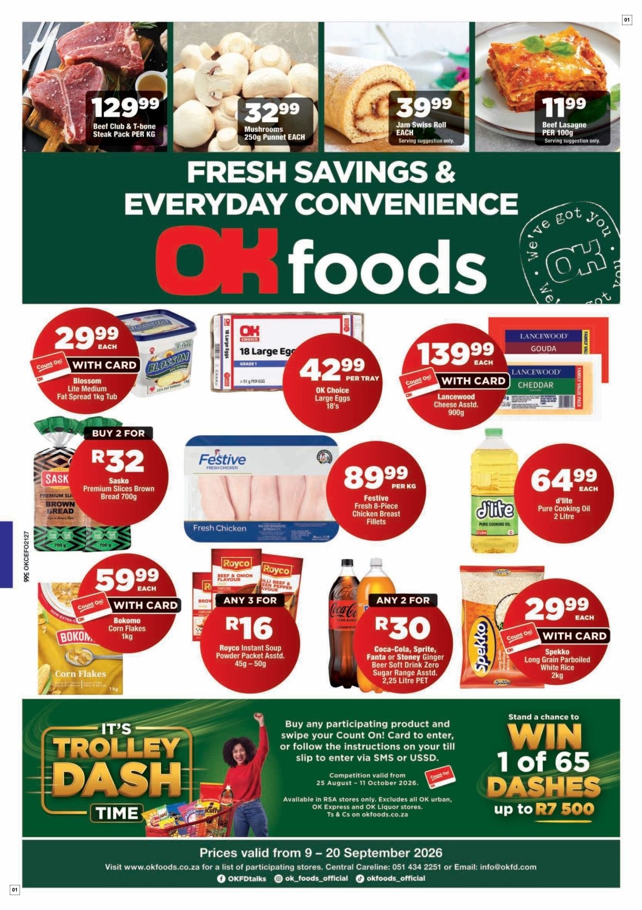 OK Foods Specials 09 Sept - 20 Sept