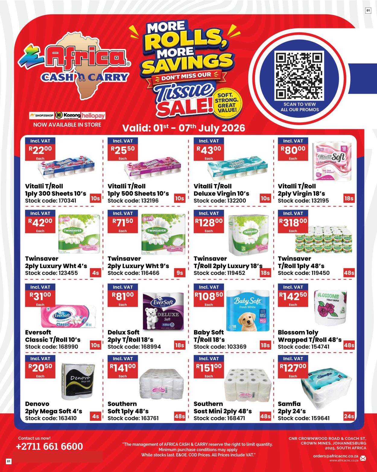 Africa Cash & Carry Catalogue - Wednesday Promo