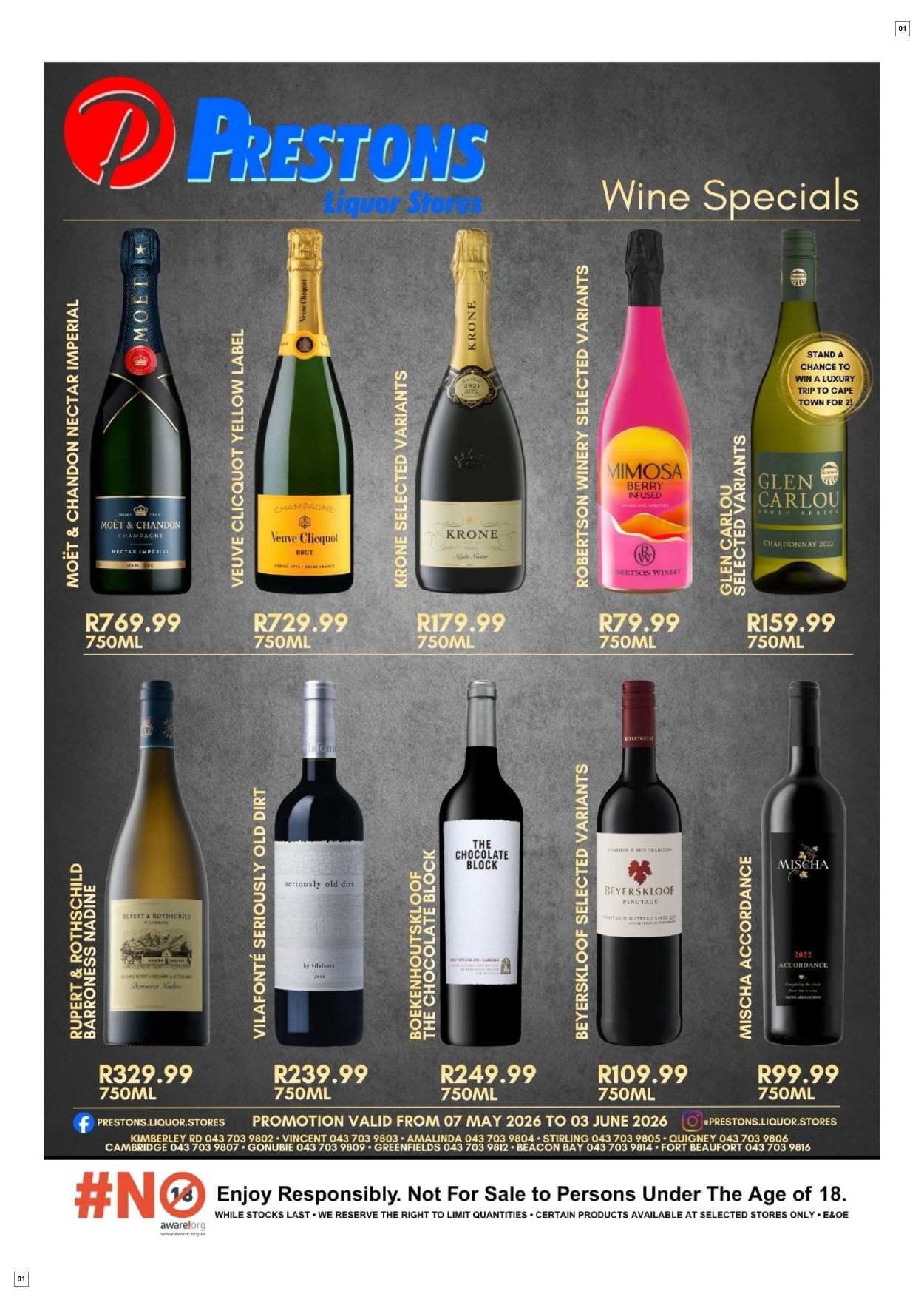 Prestons Liquor Stores Celebrate World Whisky Day