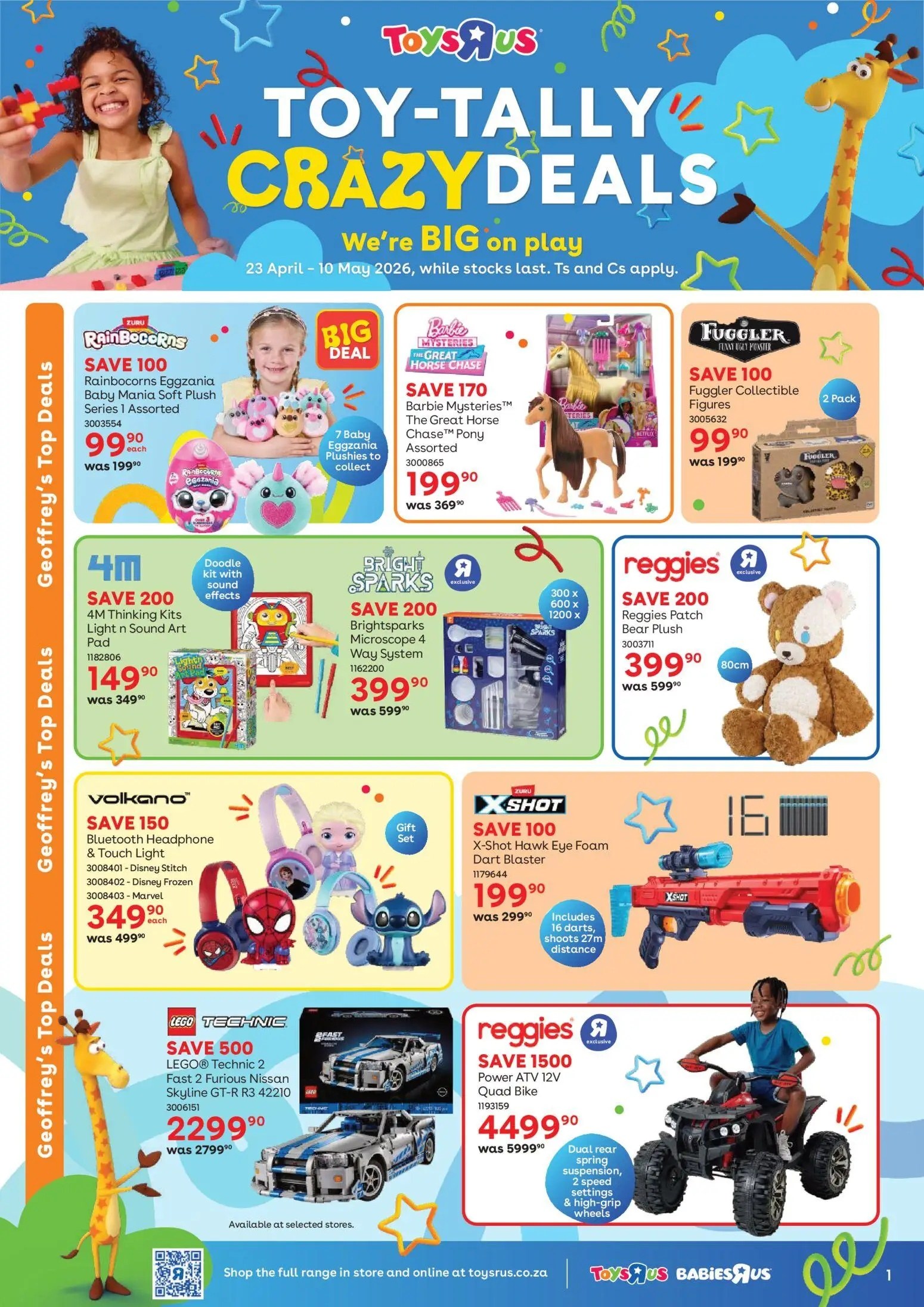 toys r us specials from thursday 23 04 2026