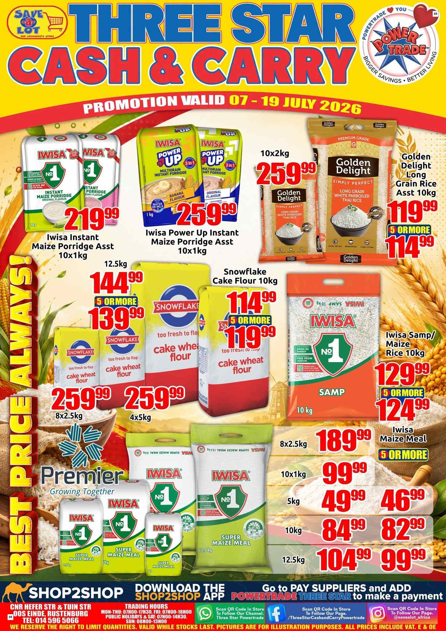 Three Star Cash And Carry Specials 07 Jul - 19 Jul - Page 5