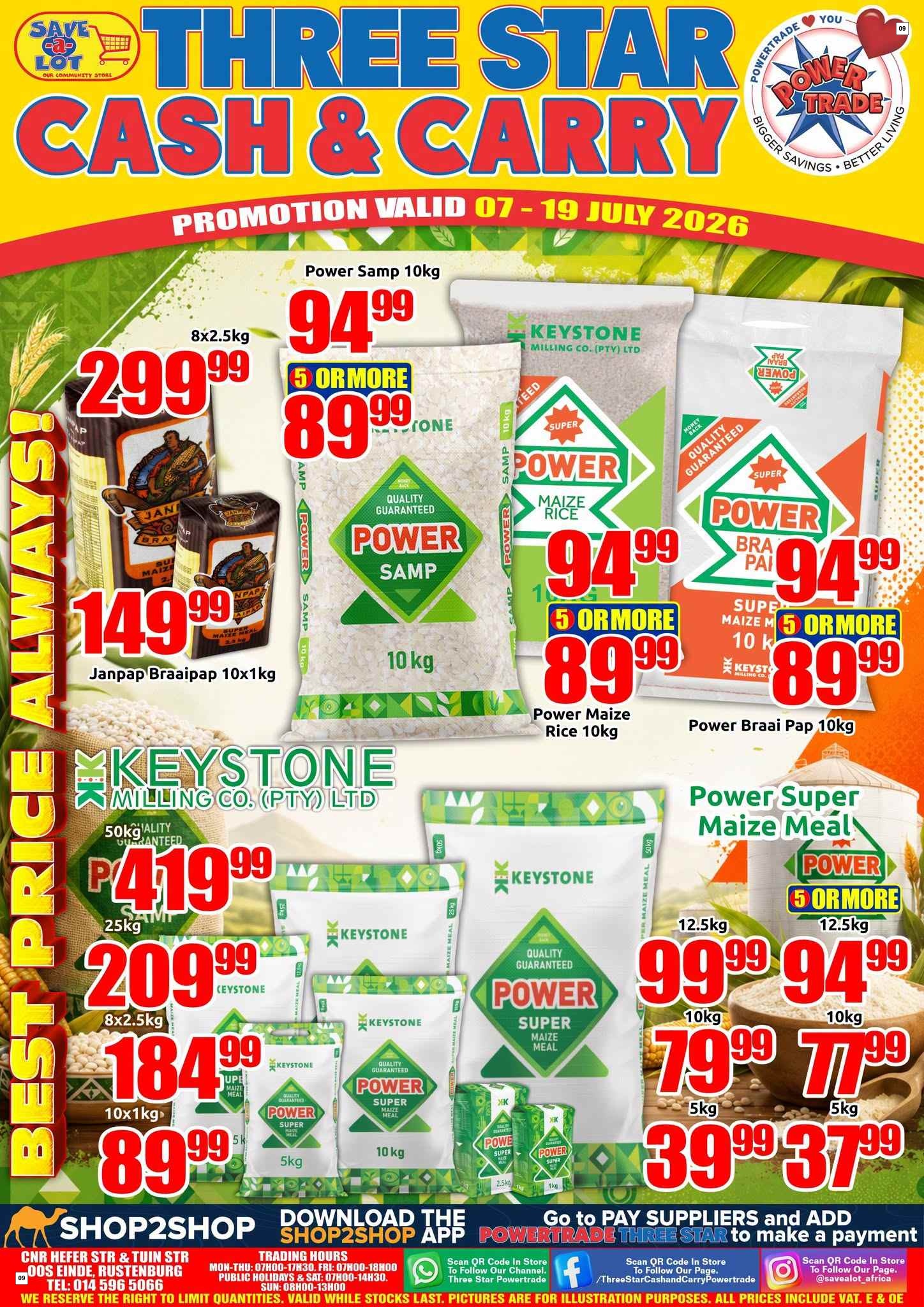 Three Star Cash And Carry Specials 07 Jul - 19 Jul - Page 9