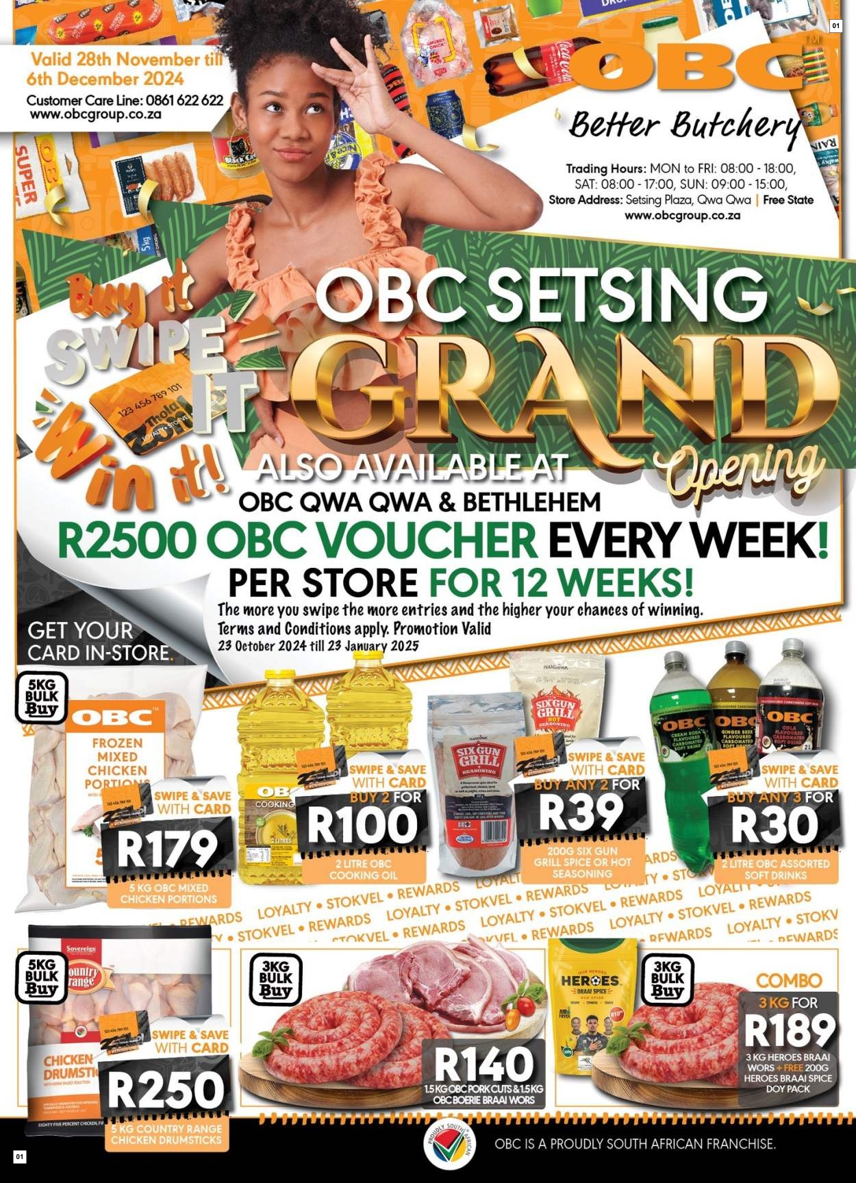 OBC Specials 28 Nov - 06 Dec