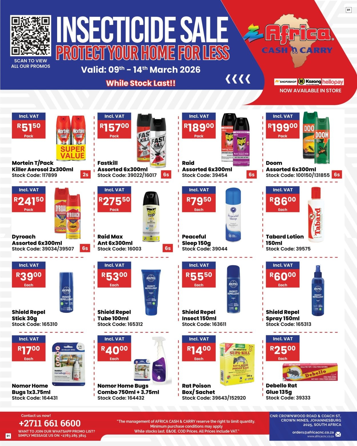 Africa Cash & Carry Catalogue - Weekly Promo