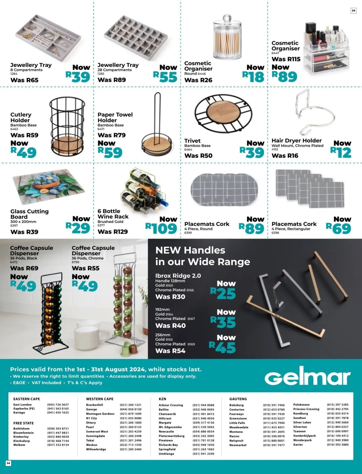 Gelmar Specials 01 Aug - 31 Aug - Page 4