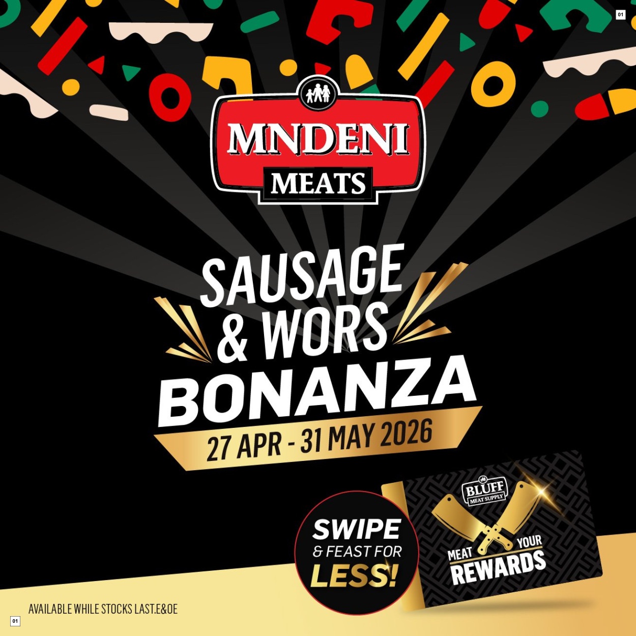 Mndeni Meats Specials 27 Apr - 31 May