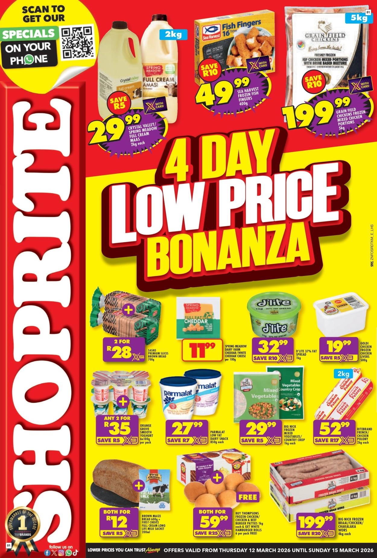 Shoprite Easter Deals Gauteng