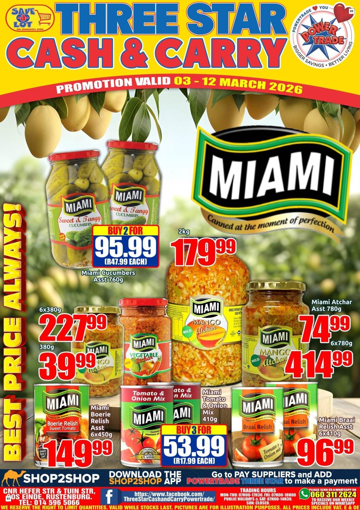 Three Star Cash And Carry Specials 03 Mar - 12 Mar - Page 3