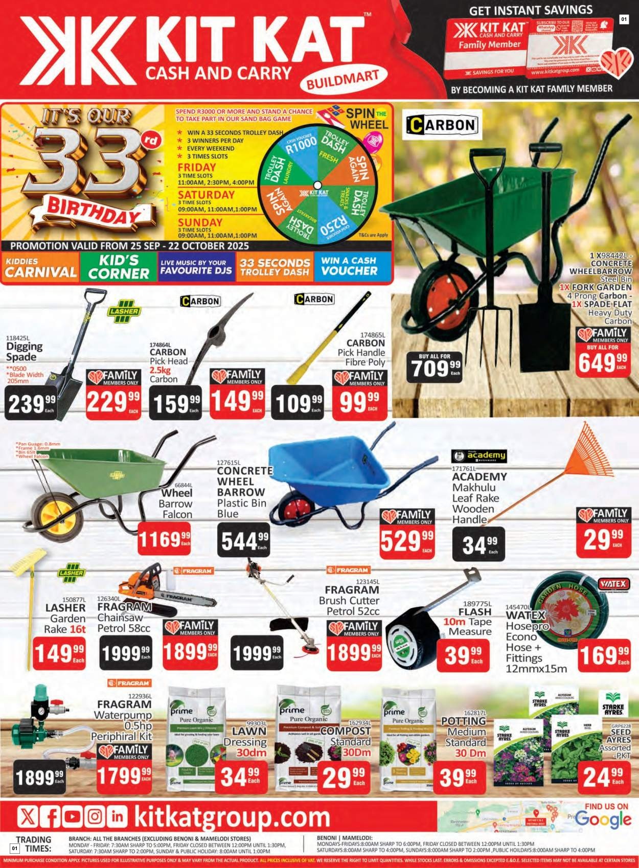 Kit Kat Cash & Carry Specials