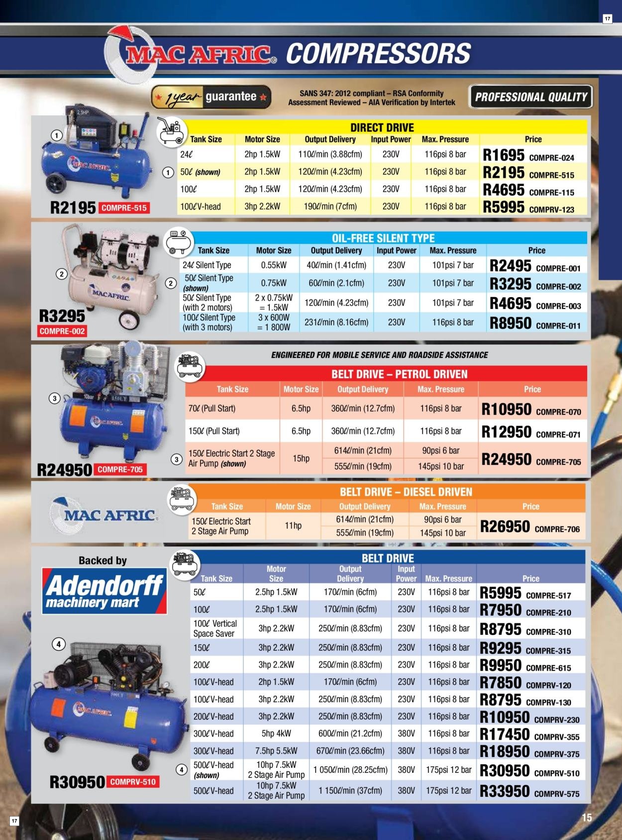Adendorff Machinery Mart Catalogue (En) - Page 17