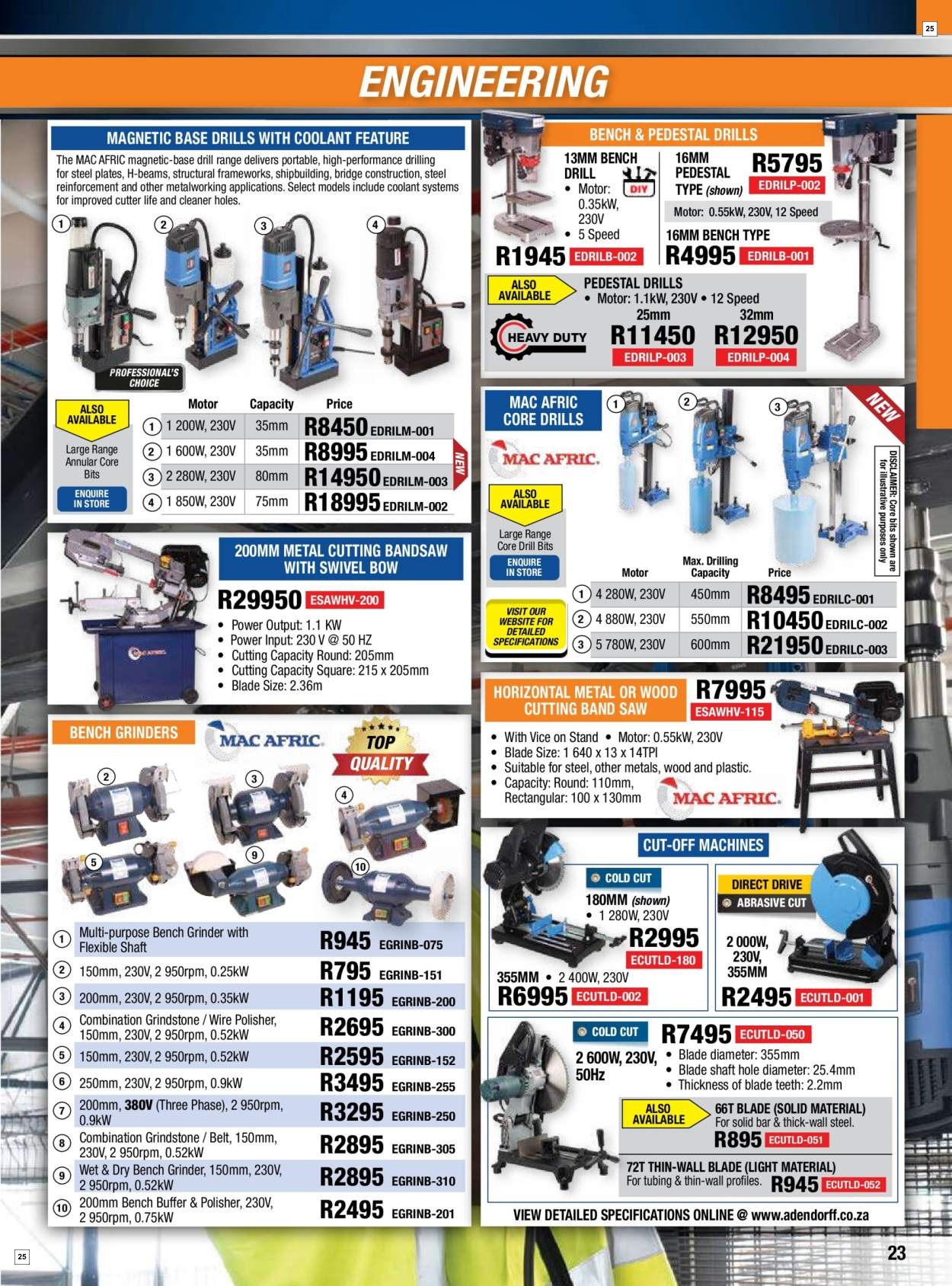 Adendorff Machinery Mart Catalogue (En) - Page 25