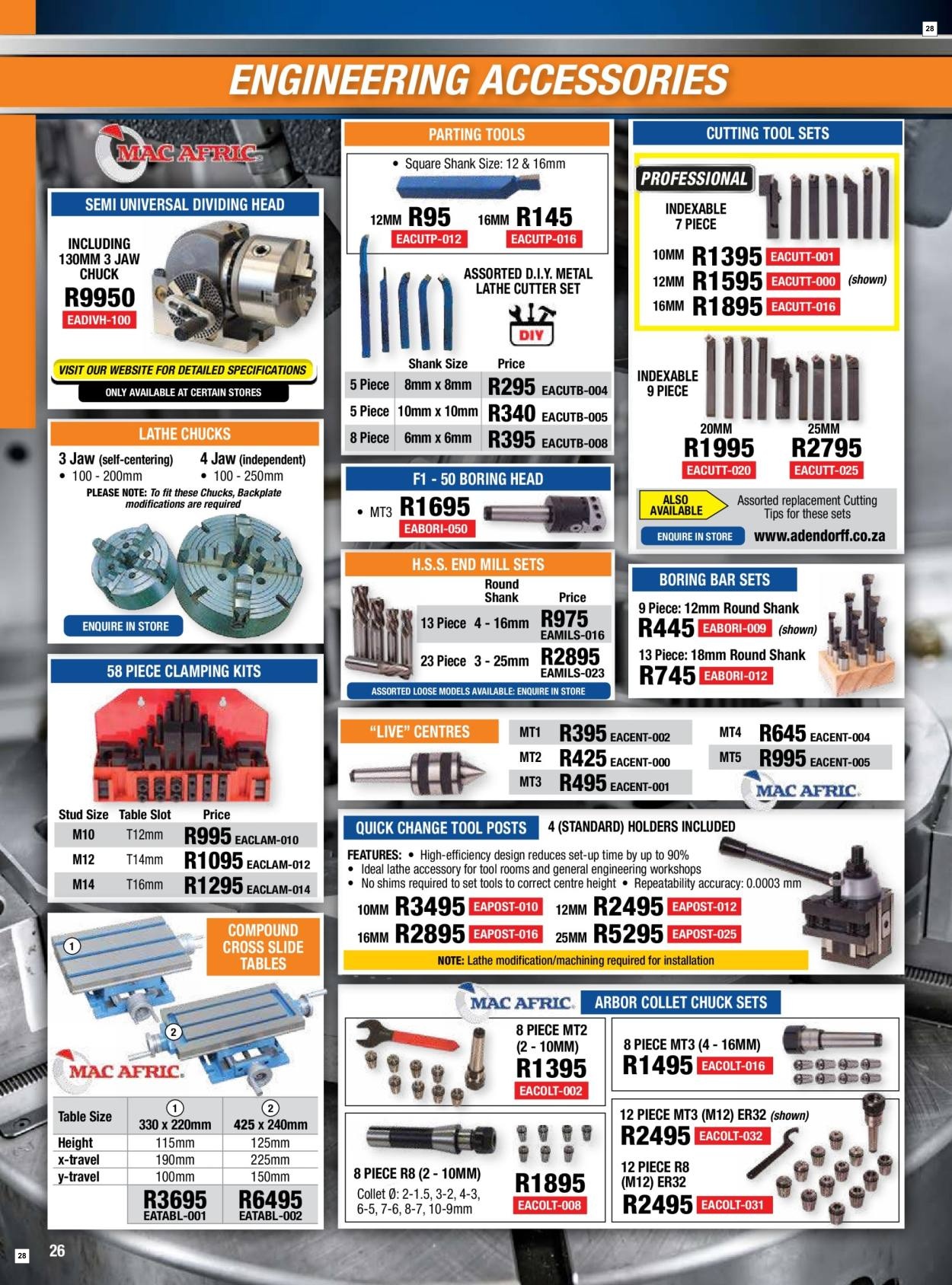Adendorff Machinery Mart Catalogue (En) - Page 28