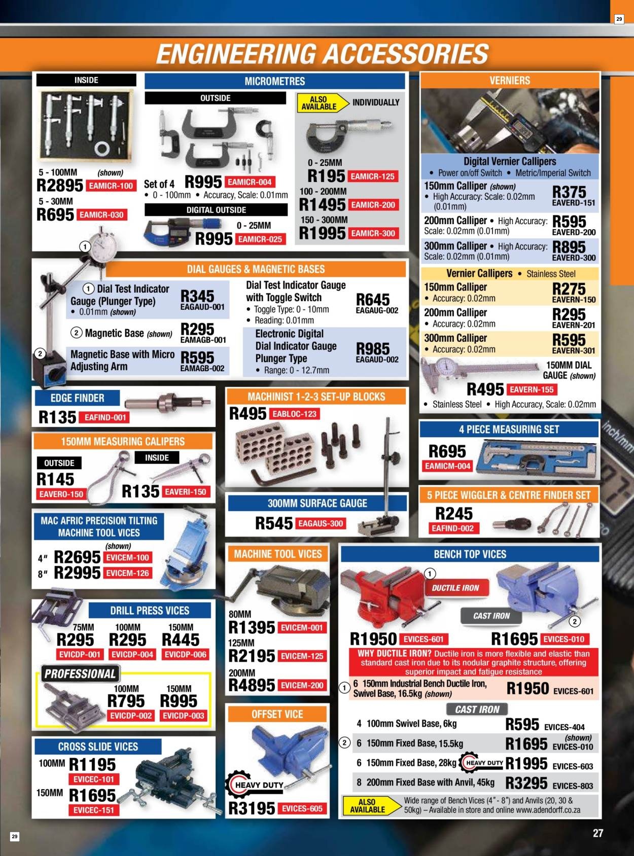 Adendorff Machinery Mart Catalogue (En) - Page 29