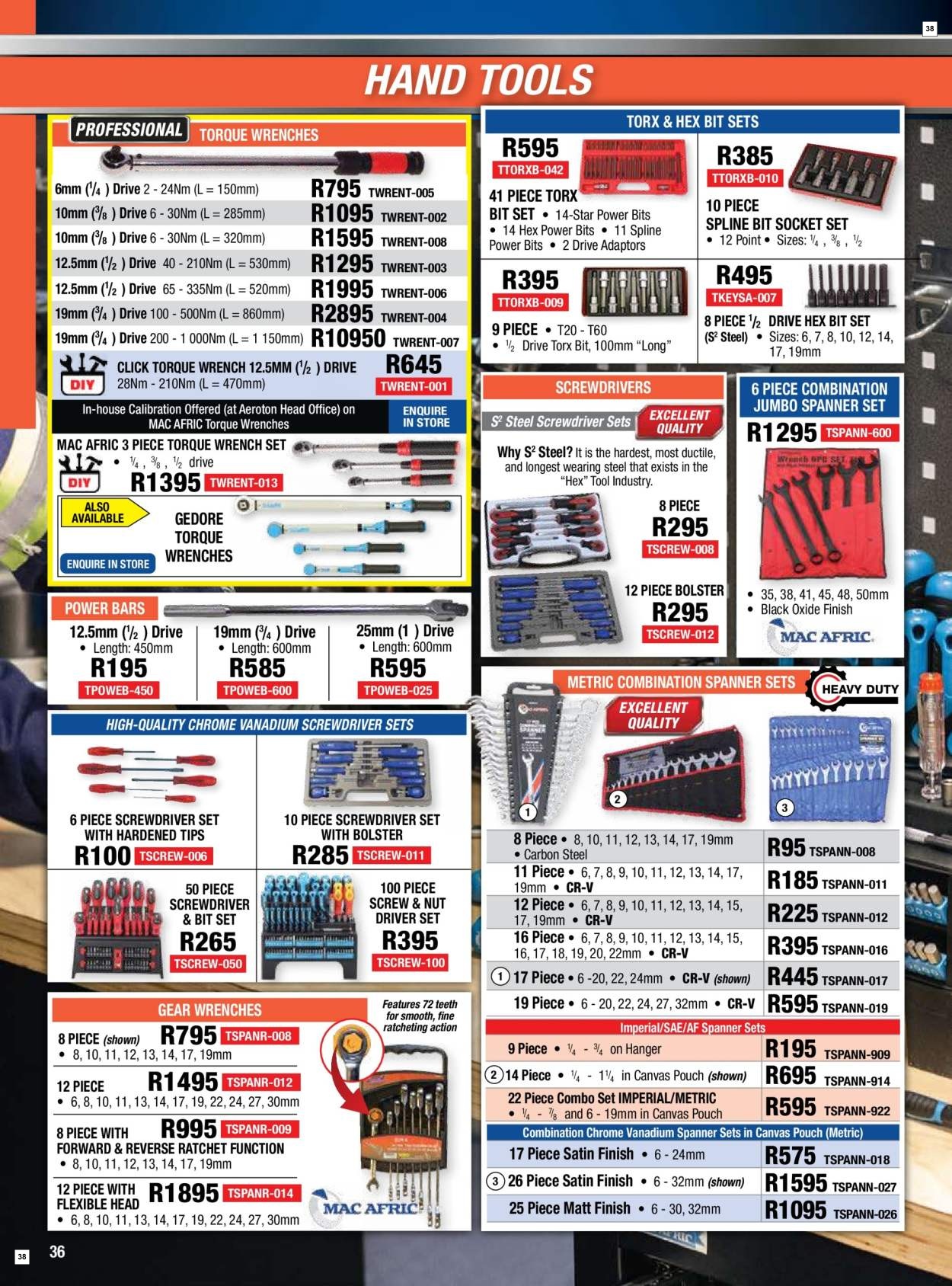 Adendorff Machinery Mart Catalogue (En) - Page 38