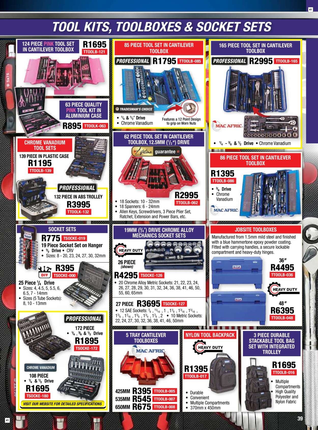 Adendorff Machinery Mart Catalogue (En) - Page 41