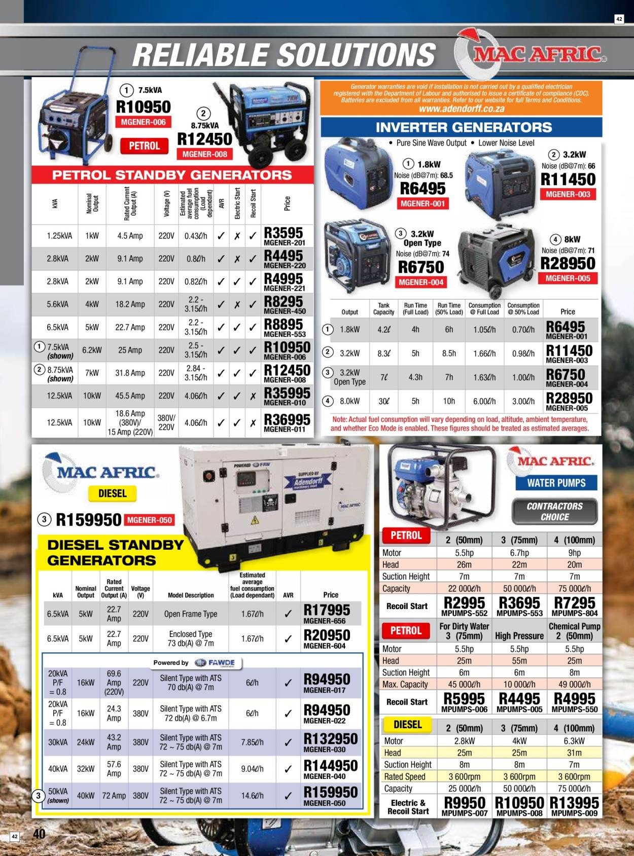 Adendorff Machinery Mart Catalogue (En) - Page 42