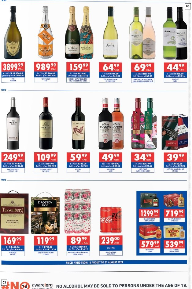 Liberty Liquors Specials 16 Aug - 31 Aug - Page 3