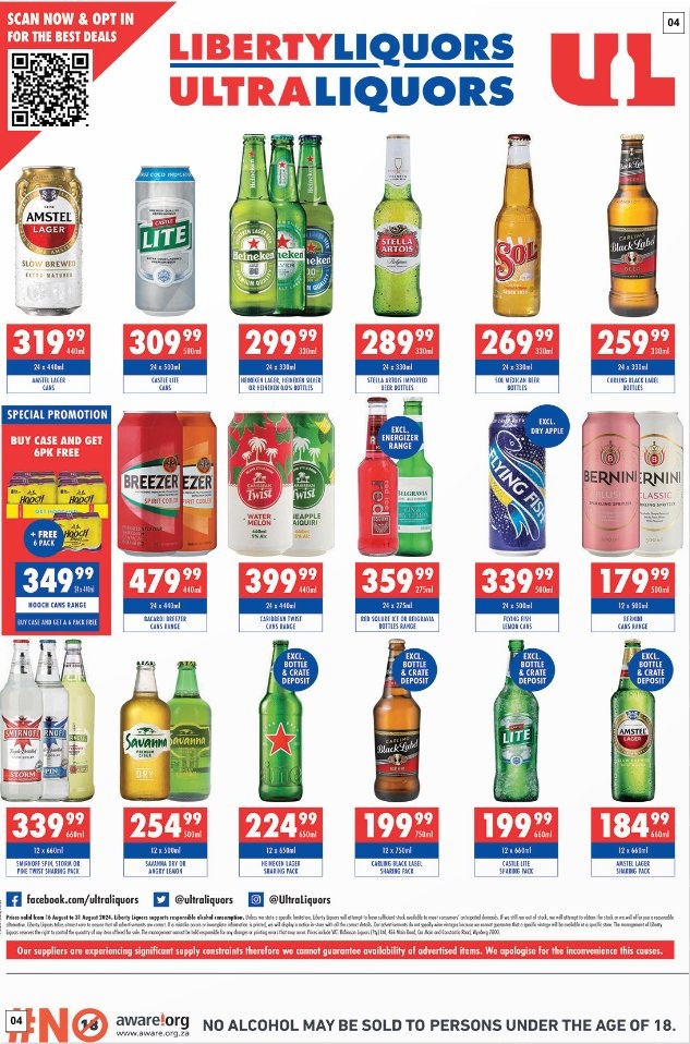 Liberty Liquors Specials 16 Aug - 31 Aug - Page 4