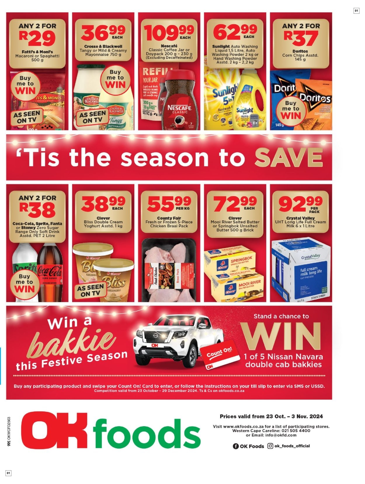 OK Foods Specials 23 Oct - 03 Nov