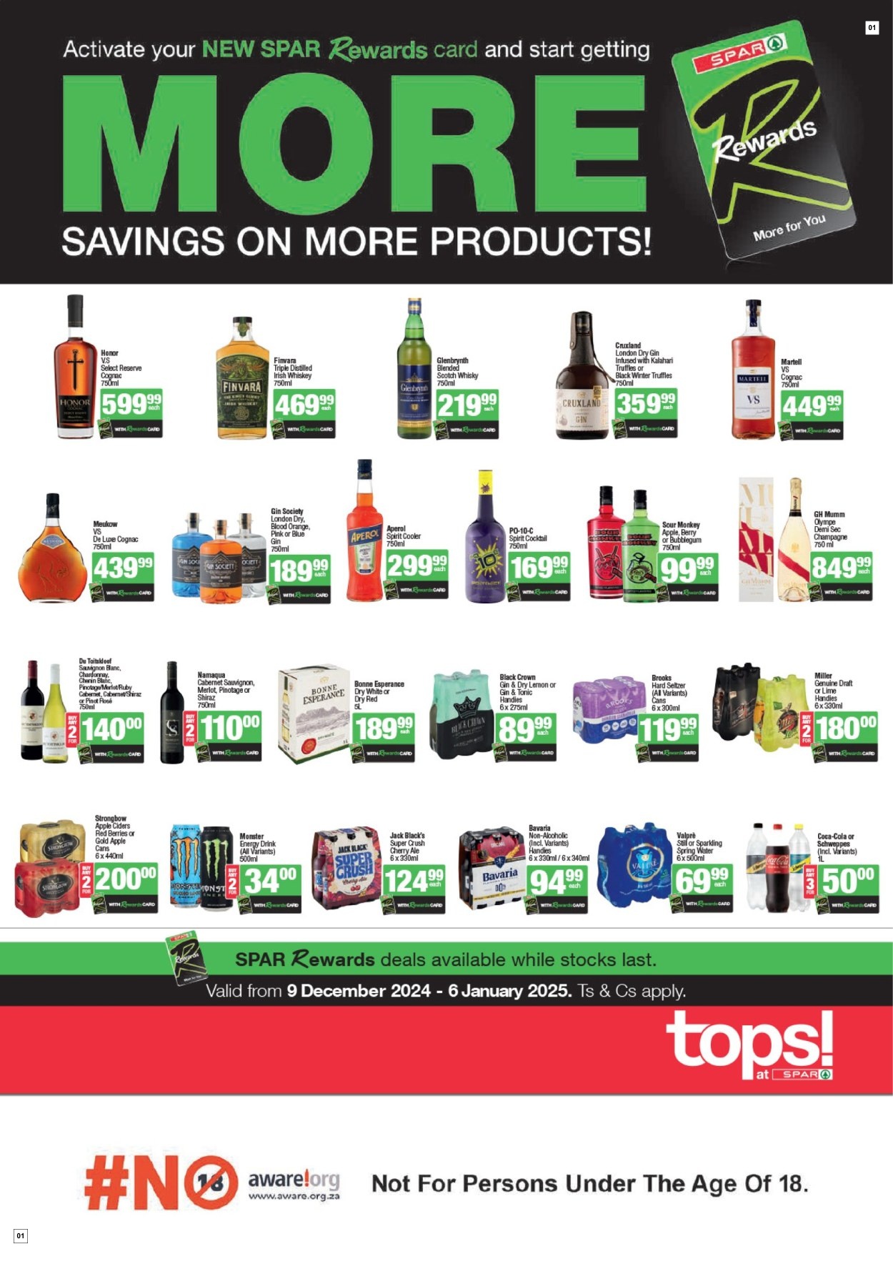 Tops At Spar Turn up Epic